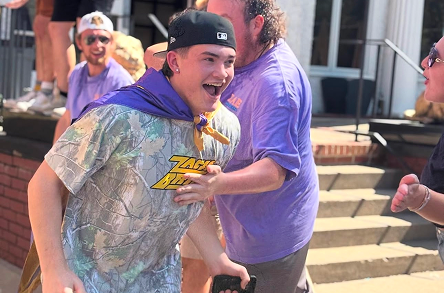 SAE brother in celebration