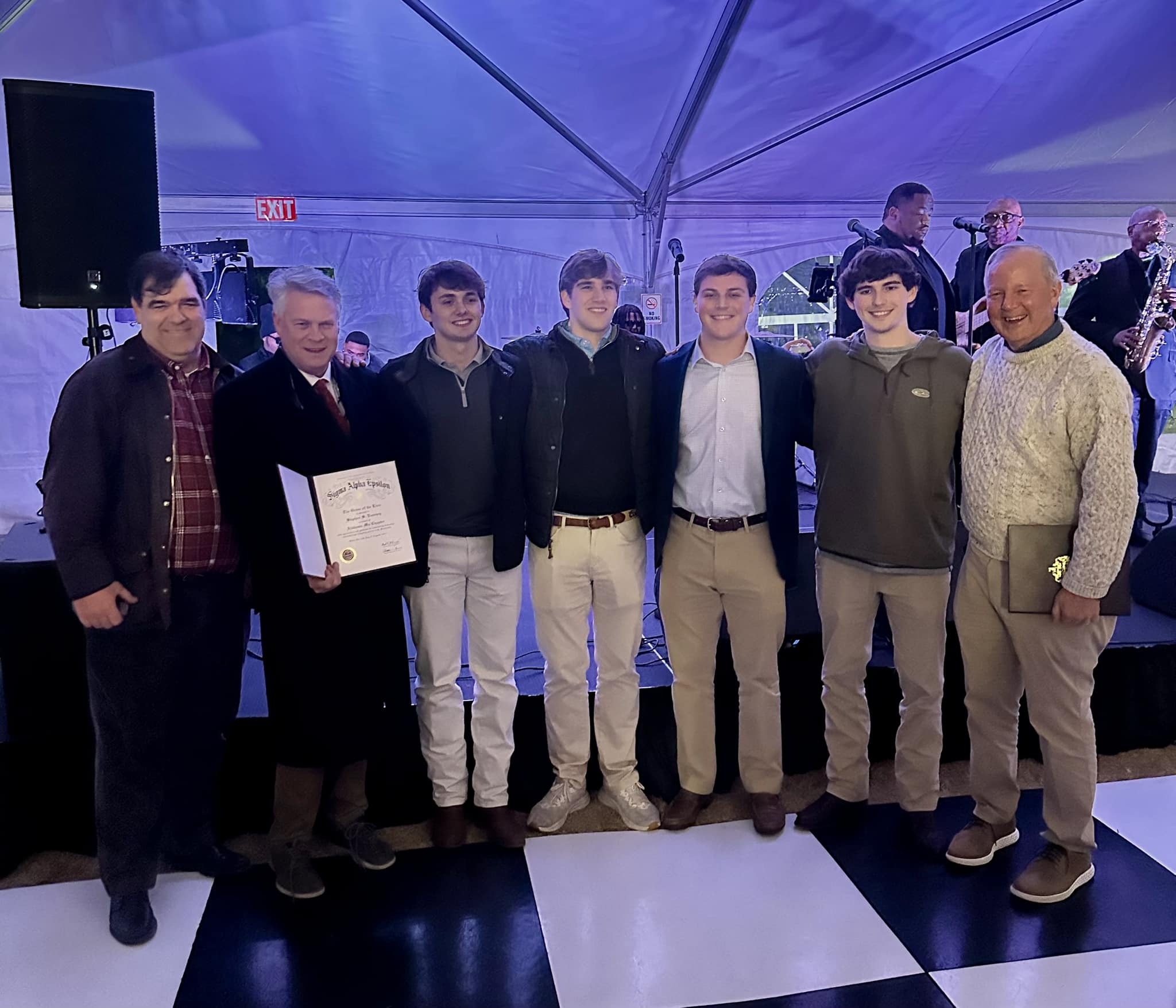 Alabama SAE Freshman Receives Gregory David Johnston Award