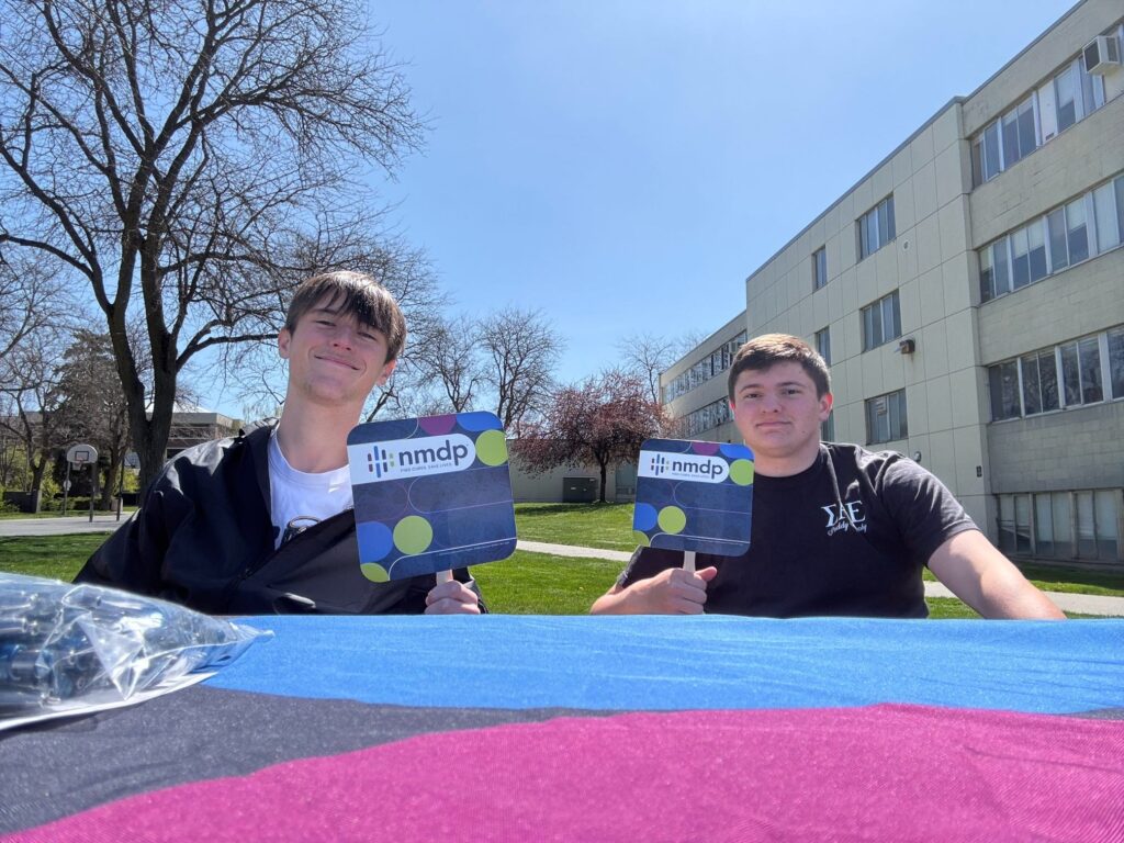 Tabling at an NMDP event