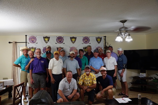 group photo at the 47TH ANNUAL ΣAE NATIONAL AMATEUR GOLF TOURNAMENT