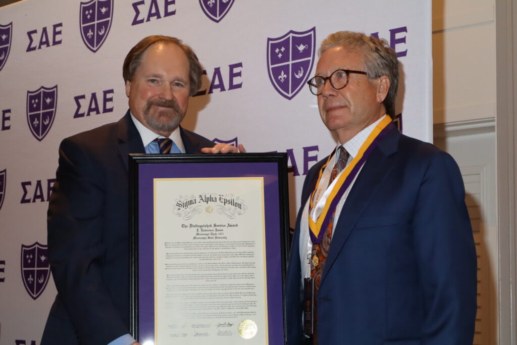 James Larry Jones, Mississippi State University Alum, Honored with 168th Distinguished Service Award