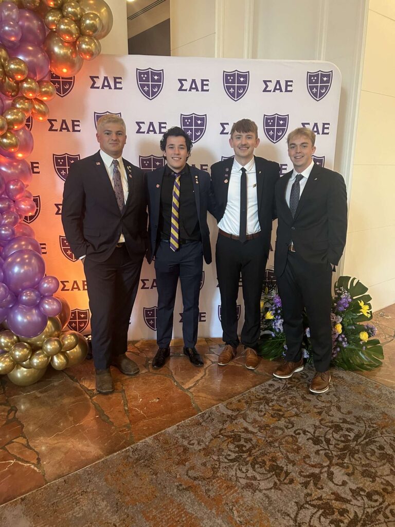 Idaho Alpha brothers at SAEs 169th Anniversary Convention in Atlanta, Georgia