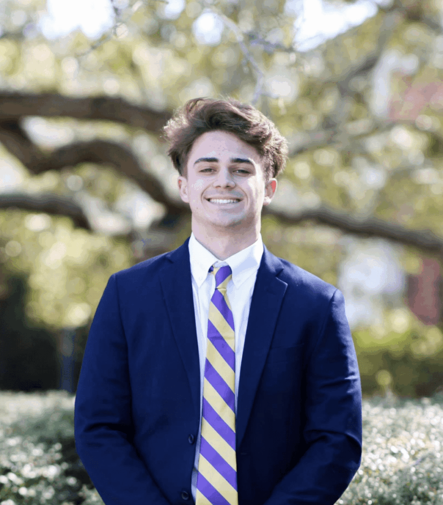 Collin St. Germain, a Mr. Nicholls Finalist