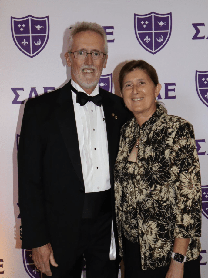 Sam and his wife