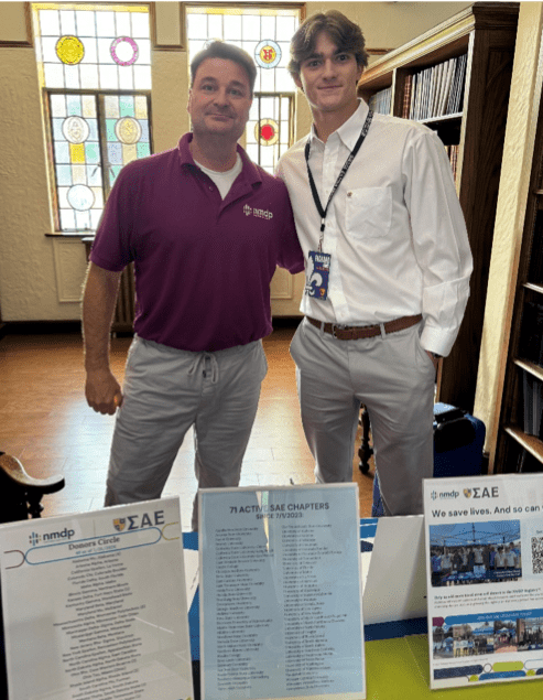 SAE philanthropy with blood cancer patients