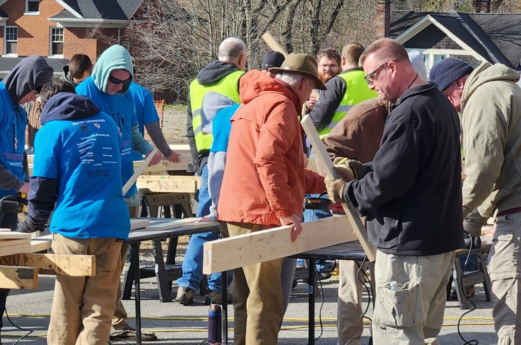 VA Zeta Chapter Builds 60 Beds for Children in Need Through Sleep in Heavenly Peace Service Project
