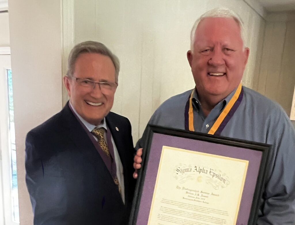 Alabama Iota’s William A.B. Dowell Receives SAE’s 171st Distinguished Service Award