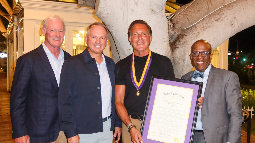 Brad Cohen Honored With Distinguished Service Award No. 172